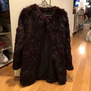 Adriene landaeu fur coat